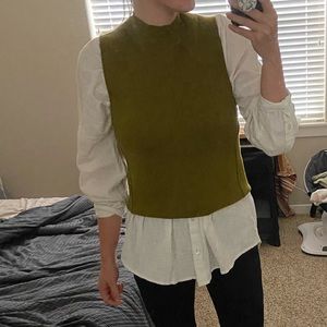Green Banana Republic Sweater Vest